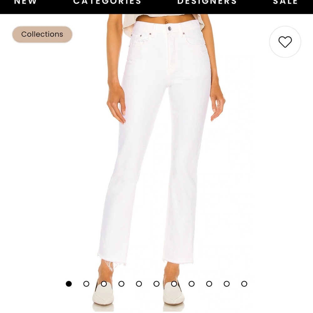 Karolina High Rise Straight Crop in Brentwood
GRLFRND